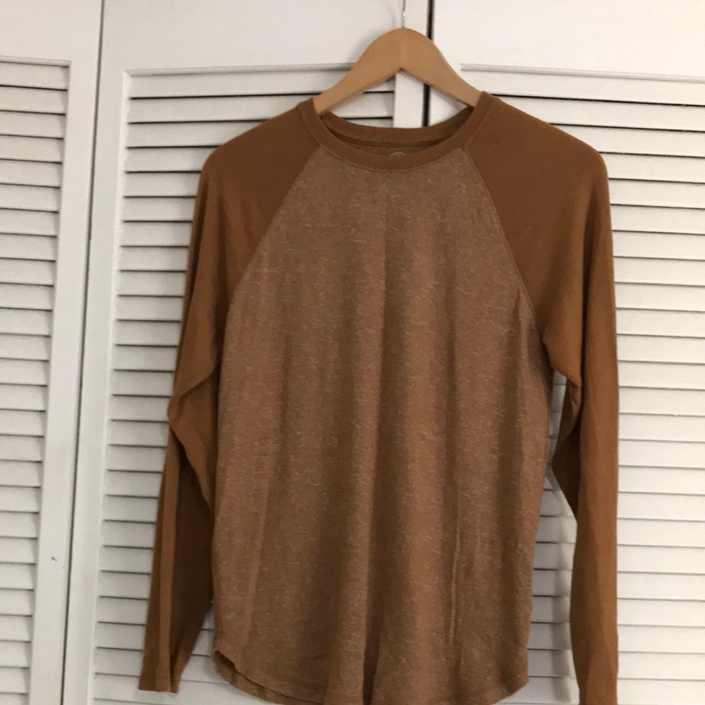 Kids Brown Long Sleeve Shirt